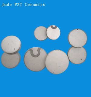 Composants du disque en céramique piézoélectrique PZT-51 pour le capteur de débitmètre