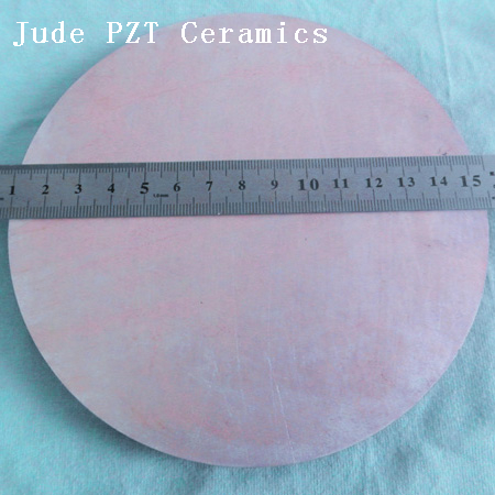 Composants du disque en céramique piézoélectrique PZT-51 pour le capteur de débitmètre