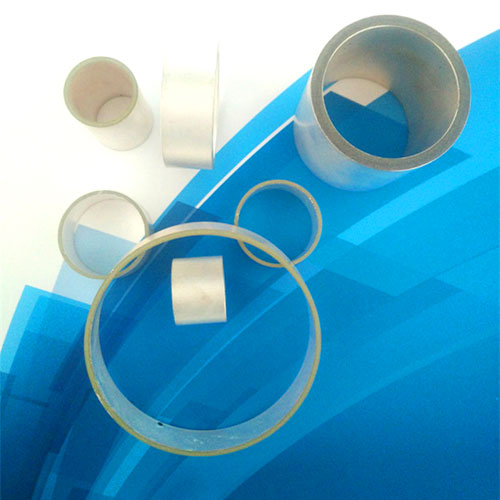 Composants de tubes ou de cylindres en céramique piézoélectrique