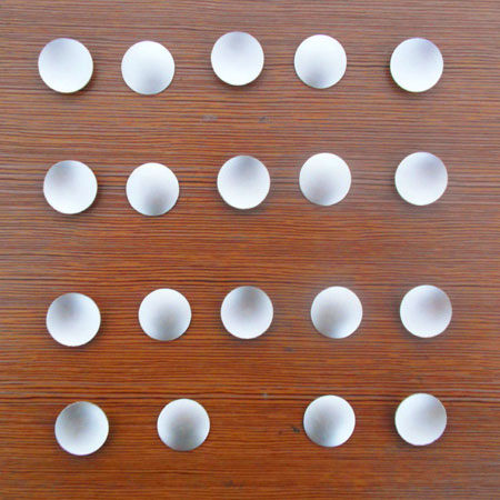 calotte sphérique en céramique piézoélectrique PZT-8