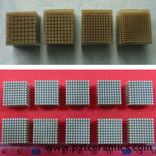 Matériau composite piézoélectrique pour la mesure de l'huile
